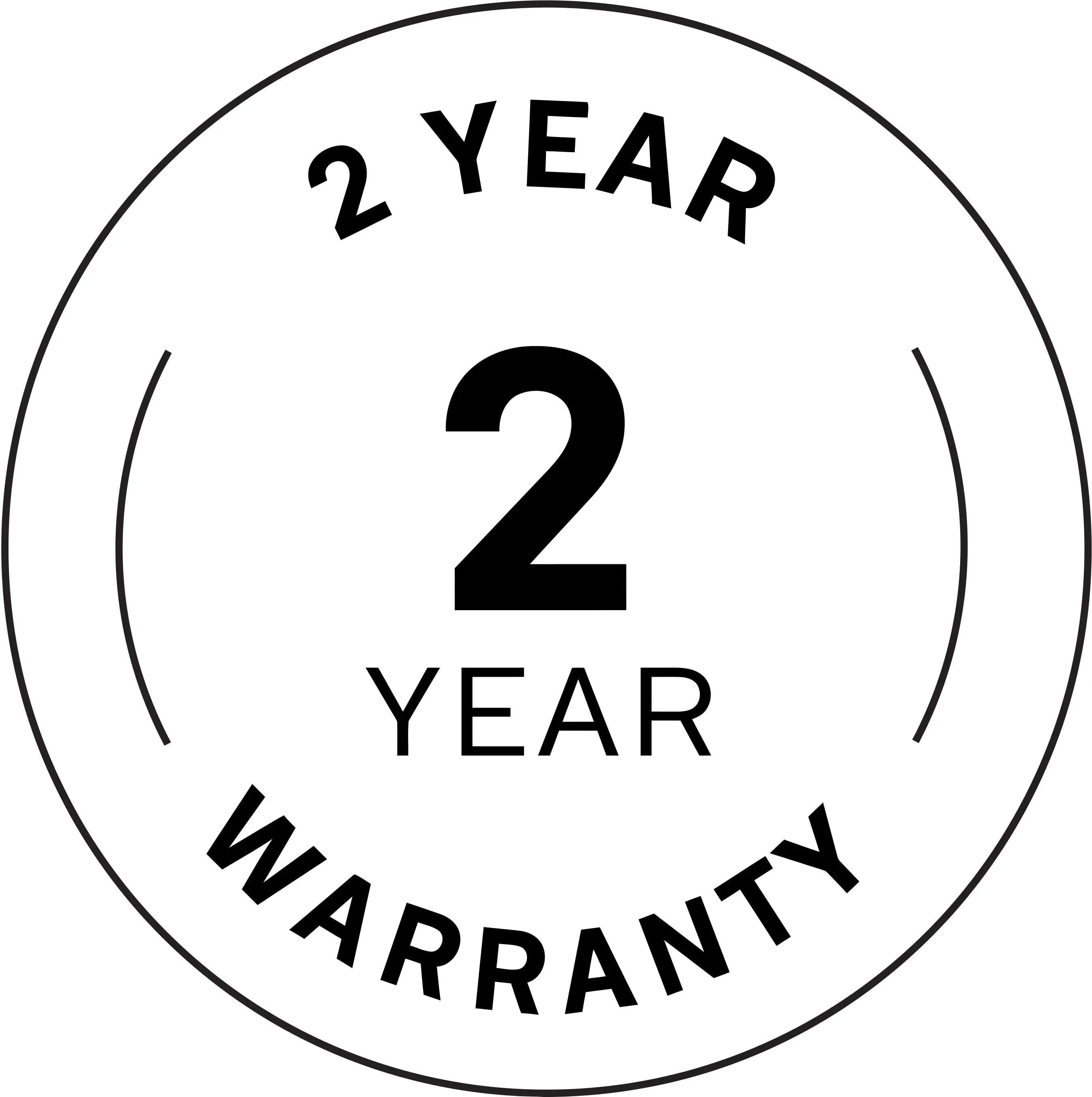 2-Year Warranty