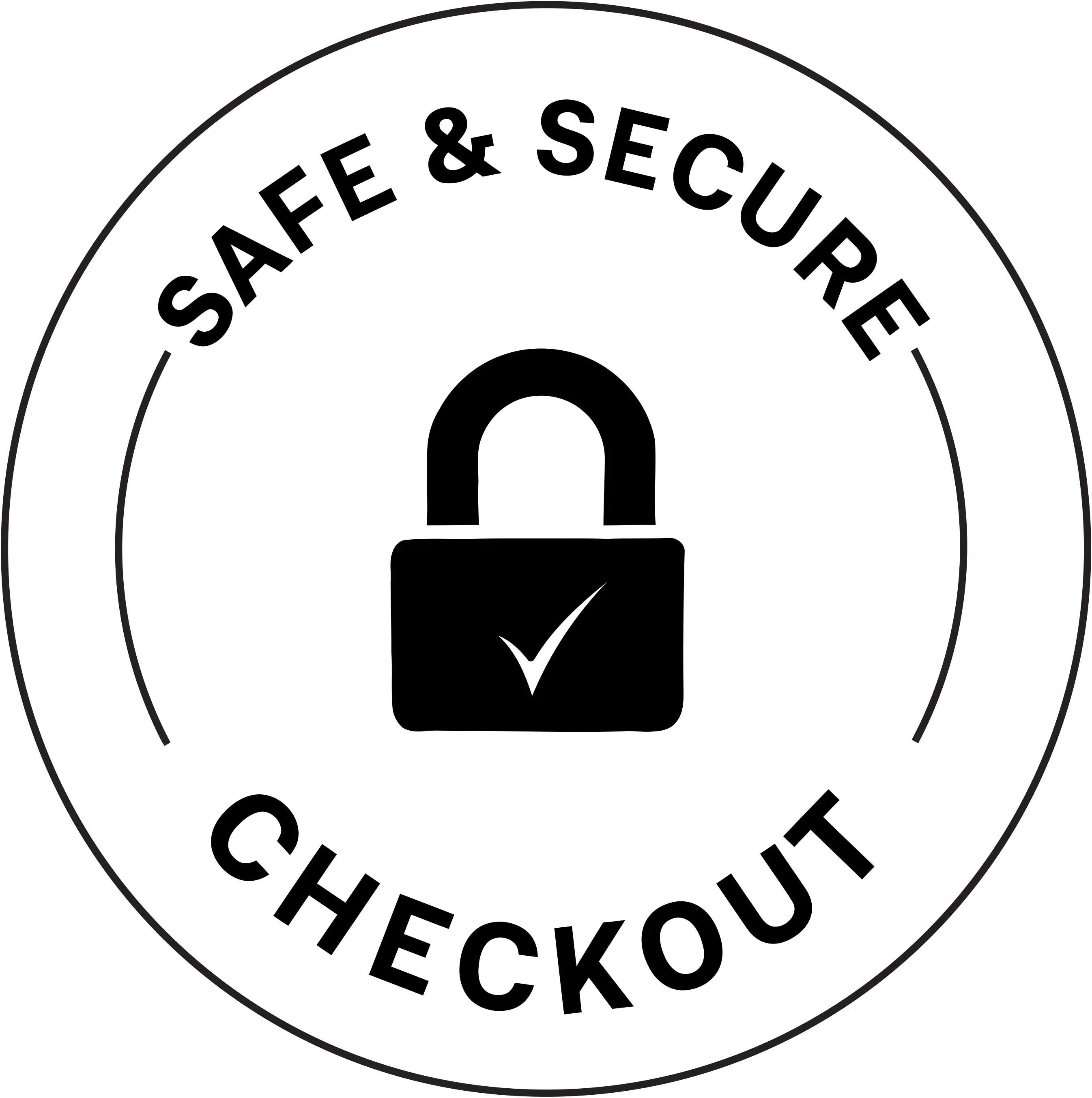Safe & Secure Checkout