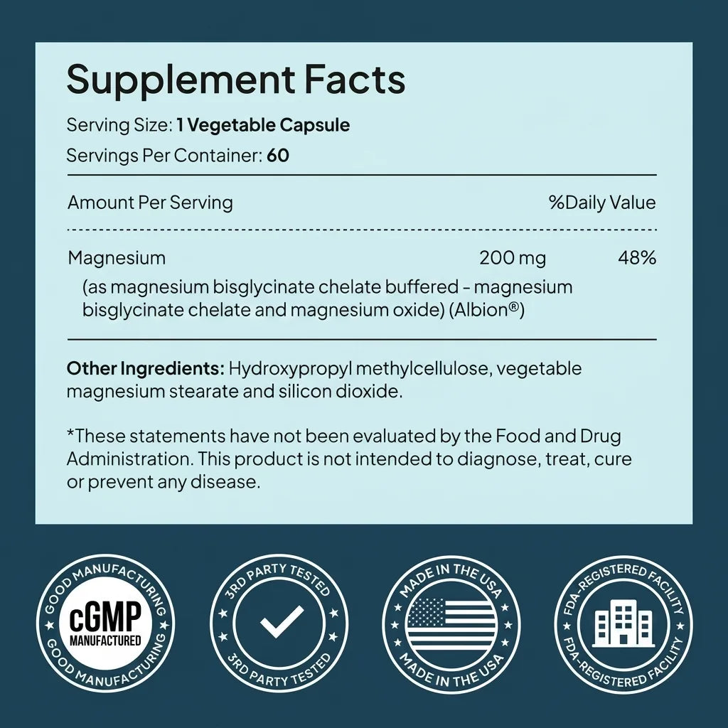 Vivée Magnera magnesium bisglycinate